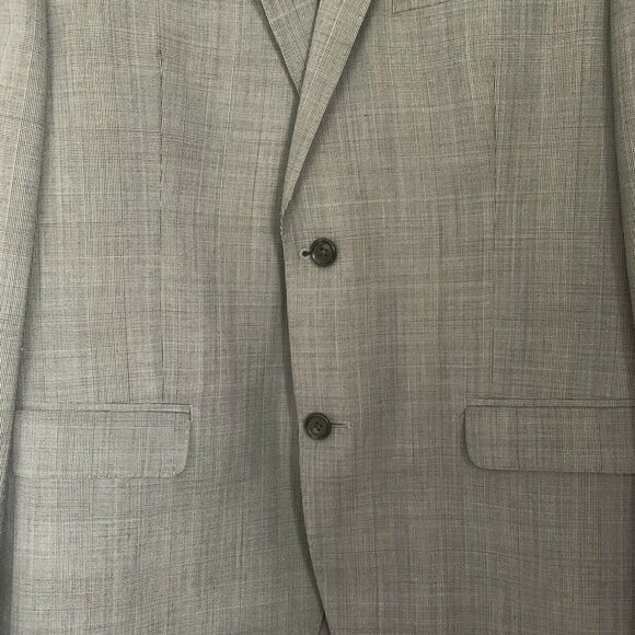 Ralph Lauren Mens Suit Jacket Blazer Slim Fit Gray Wool Sz 42 Regular Two Button - Picture 6 of 12